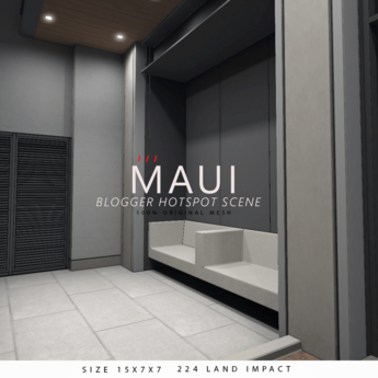 Second Life Marketplace - MAUI - Blogger Hotspot Scene
